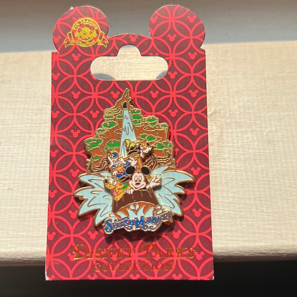 Disney Parks Splash Mountain Fab 4 Slider Pin NWT